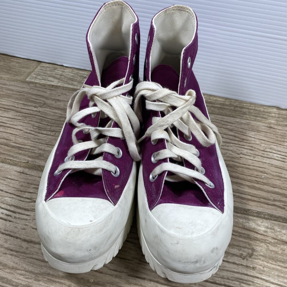 Converse Run Star Hike High Top Sneakers - Purple - Men’s 7.5 / Women’s 9.5 - Picture 4 of 16